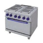Cuisinière 4 Plaques avec Four Électrique G700 – PRIMAX