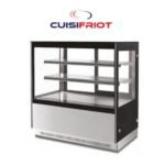 Vitrine à Pâtisserie Droite Inox 1200 CUISIFRIOT