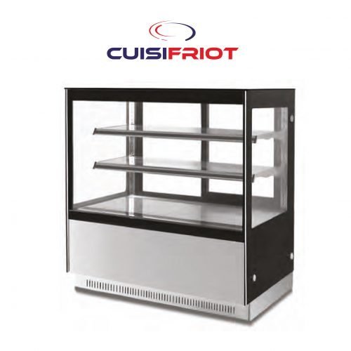 Vitrine à Pâtisserie Droite Inox 1800 GN-1800RF3 CUISIFRIOT