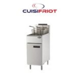 Friteuse à Gaz Professionnelle 2 Paniers 20L G700 CUISIFRIOT