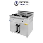 Friteuse Double à Gaz 15+15 L G700 – ESTUFA
