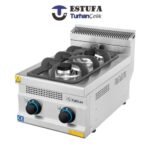 Réchaud 2 Feux Posable à Gaz ESTUFA – Cuisson Rapide et Polyvalente