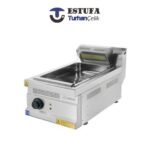 Réserve Frites Posable Électrique ESTUFA pour Cuisine Professionnelle