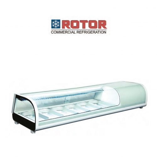 rts-01-e1588683492632.jpg Vitrine Réfrigérée Posable Tapas 52 L – 5 Bacs 1/3 – Image 1