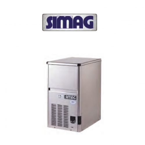 Machine à glaçons professionnelle SIMAG SCN35WS – 38 kg de production, 17 kg de stockage