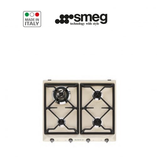 smeg25-01-e1591115012304.jpg Table de cuisson gaz, 60 cm – Image 1