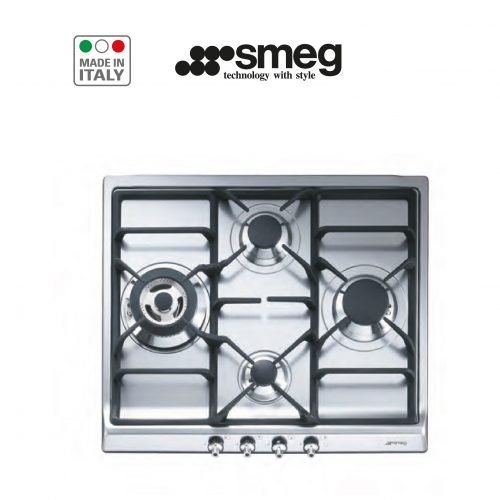 smeg31-01-e1591115120767.jpg Table de cuisson gaz, 60 cm – Image 1
