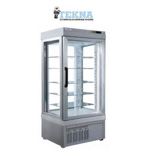 Vitrine 4 Faces Positive Ventilée TEKNA – Conservation et Présentation Optimales